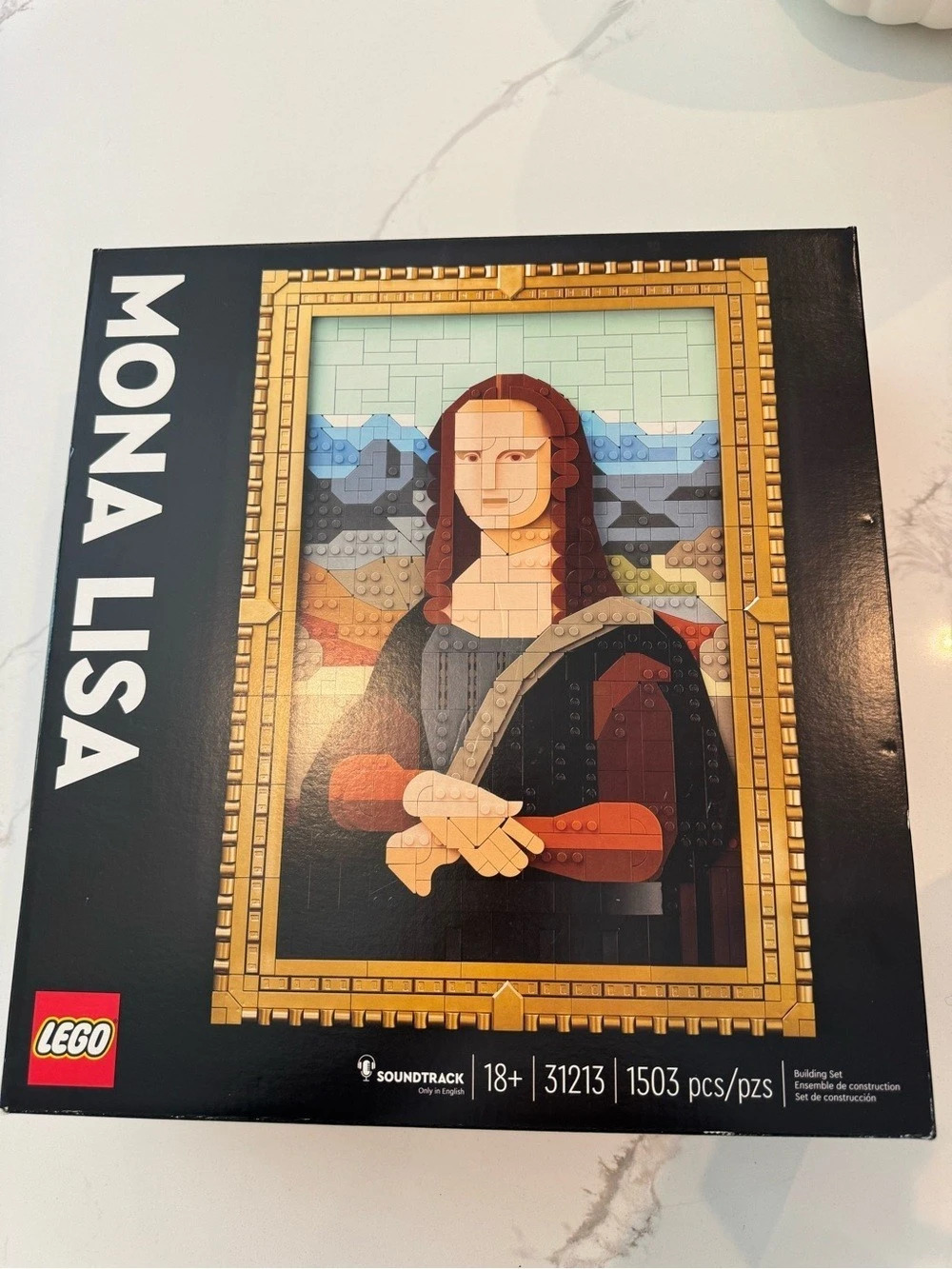 NWT LEGO Art Mona Lisa